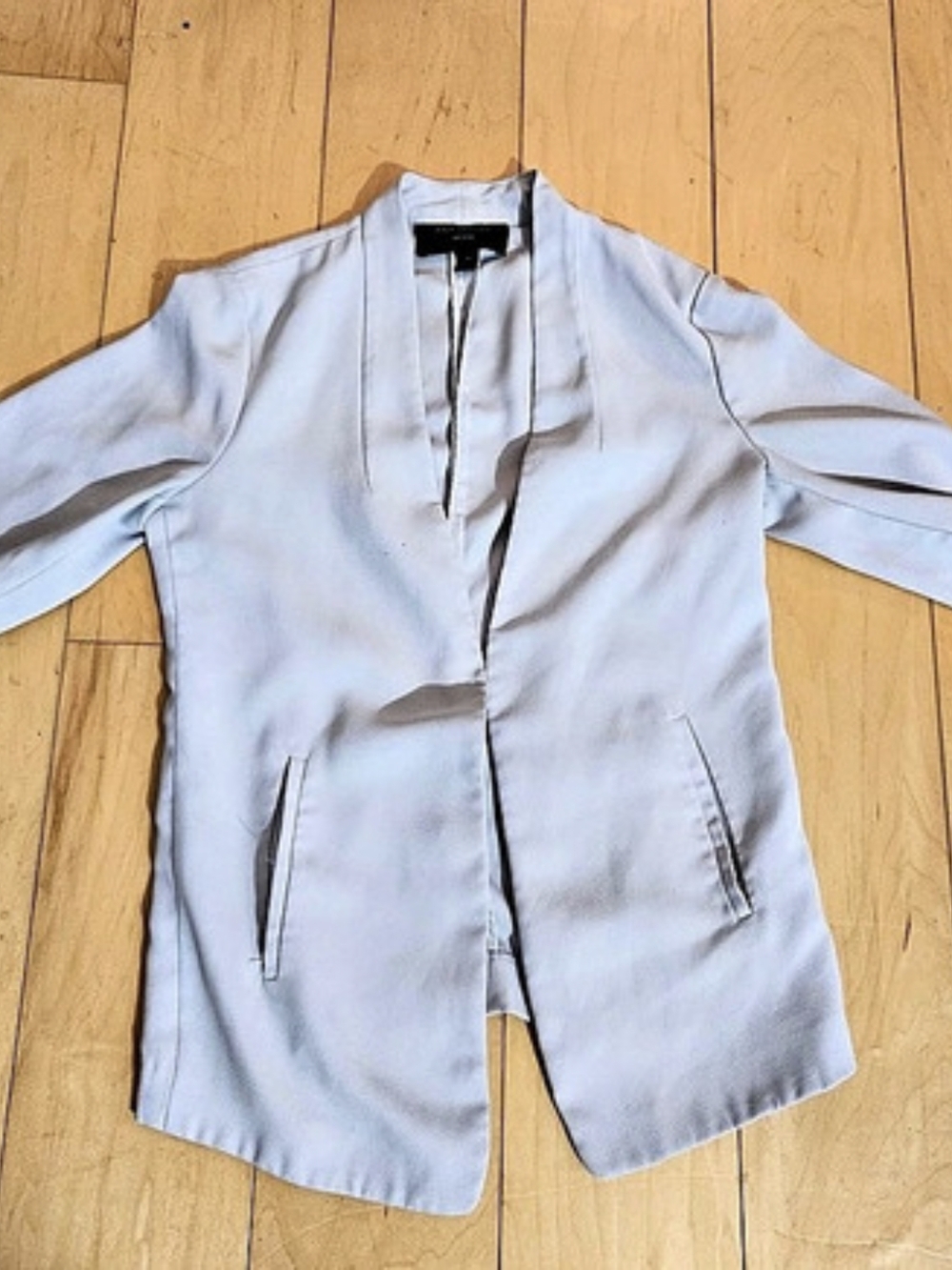 Ann Taylor Petite Blue Blazer Like New